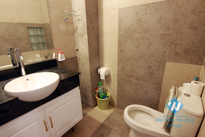 Lovely house with court yard and roof terrace for rent in Tay Ho, Hanoi